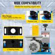 VEVOR Electric Wire Decipping Machine Φ1,5mm~Φ25mm Φορητό αυτόματο καλώδιο απογυμνωτή καλωδίων 180W Εργαλειομηχανή απογύμνωσης καλωδίων για ανακύκλωση σκραπ χαλκού