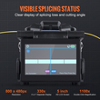 VEVOR Fiber Fusion Splicer 6 Motors Core Alignment with 6s Spicing 13s Heating