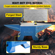 22lb Blacksmith Anvil Steel Anvil 10kg Στερεά θερμικά επεξεργασμένη Στρογγυλή Μεταλλική Εργασία