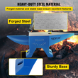 VEVOR Single Horn Anvil 44Lbs Steel Anvil Blacksmith προς πώληση Εργαλεία και εξοπλισμός Forge Anvil Rugged Round and Square Hole Horn Anvil Blacksmith Jewelers Metalsmith Blacksmith Tool