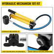 VEVOR 6 Die 10 Ton Hydraulic Knockout Punch 1/2&quot; έως 2&quot; Hand Tool Cutter Driver Kit, Σετ τρυπών κοπής εργαλείων πριονιού ηλεκτρικό μεταλλικό τρυπάνι