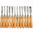 VEVOR Wood Chisel Sets 12 τμχ Σμίλες τόρνου 3-3/4 ιντσών /95mm Σμίλες ξυλουργικής 9 ιντσών Εργαλεία τόρνου ξύλου Σμίλες ξύλου Εργαλεία τόρνου για ξυλογλυπτική ρίζα σκάλισμα επίπλων Τόρνοι σκάλισμα επίπλων
