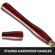 VEVOR Wood Chisel Σετ 8τμχ Σμίλες τόρνου 7INCH/17CM Ξυλουργικές σμίλες 9INCH Εργαλεία τόρνου ξύλου Σμίλες τόρνου Εργαλειοθήκη ξύλου για ξυλογλυπτική ρίζα σκάλισμα επίπλων σκάλισμα Τόρνοι κόκκινο