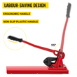 VEVOR 24\&quot; Τύπος πάγκου Hand Swager, Cutting Capacity 3/8\&quot; Bolt Cutter Τύπος πάγκου, σκληρότητα 35-45HRC Crimping Tool Panch Wire Rope Cable, Red Swaging Machine for Swaging and Cutting, Arm Bench Swager