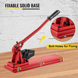 VEVOR Τύπος πάγκου Hand Swager, 24\&quot; Bench Type Swaging Tool, Bench Type Crimper for 1/16\&quot; 3/32\&quot; 1/8\&quot; 5/32\&quot; 3/16\&quot;, CRV (HRC 35-45 Πτυχίο) Εργαλείο σύσφιξης τύπου πάγκου, Εργαλείο συρραφής πάγκου για σύρμα καλωδίων
