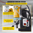 Μαγνητική πρέσα τρυπανιού 1100W 2700LBS Magnet Force με 6 τμχ Δακτυλιοειδείς μύτες κοπής HSS