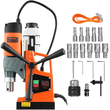 VEVOR Magnetic Drill 1450W 12500N Portable Mag Drill Press 850RPM