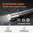 Κάμερα επιθεώρησης σωλήνων VEVOR Sewer Camera w / 512hz Sonde 9in 720p οθόνη 165 ft