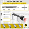 VEVOR Sewer Camera 164FT Cable Pipeline Inspection Camera 4,3 ιντσών TFT LCD οθόνη σωλήνα κάμερας Αδιάβροχη IP68 κάμερα επιθεώρησης αγωγών με 6 τεμάχια LED 8500MAH μπαταρία λιθίου, Λειτουργία DVR, 50M