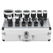 Σετ τρυπανιών VEVOR Diamond Core, 11 ΤΕΜ. 6/8/10/20/25/28/32/35/45/50/65mm Diamond Hole Saw Kit, με βύσμα M14 και θήκη αποθήκευσης για στεγνό και υγρό, τρυπάνια διαμαντιών για Πλακάκι Κεραμικό