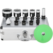 Σετ τρυπανιών VEVOR Diamond Core, 8 ΤΕΜ. 6/8/10/25/35/38/50/65mm Diamond Hole Saw Kit, με πριονωτή λεπίδα κώνου μύτης δακτύλου και θήκη αποθήκευσης για στεγνό και υγρό, τρυπάνια διαμαντιών για πλακάκια Κεραμικός