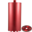 VEVOR Diamond Core Drill, 8&quot;/203mm Diameter Drill Drill, 14&quot;/355mm Concrete Core Drill Drill, 5/8&quot;-11 Thread Core Bit, Dry/Wet Drill Drill with a Lade, Diamond Wet Coring Bit for Concrete Brit