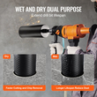 Τρυπάνι VEVOR Core, 4,25&quot; Wet/Dry Diamond Core Drill Drill for Brick and Block, Τρυπάνι πυρήνα σκυροδέματος με προσαρμογέα μύτης πιλότου και λεπίδα πριονιού, βάθος διάτρησης 9,5&quot;, 5/8&quot;-11 εσωτερικό σπείρωμα, συγκόλληση με λέιζερ