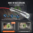 VEVOR Sewer Camera 98 ft/30m Αυτοεπιπεδούμενη κάμερα αποχέτευσης με πομπό 512 Hz