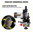 VEVOR Professional 230V Ηλεκτρικός Ακονιστής Λεπίδας Αλυσοπρίονου 230W Ηλεκτρικός Πάγκος Πάγκος Ακονιστής Αλυσίδας Λεπίδας Αλυσοπρίονου 145mm Μύλος με Επαγωγικό μοτέρ
