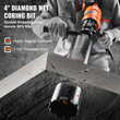 VEVOR Diamond Core Drill Machine Handheld Concrete Core Drill Rig 4in Bit 1500W
