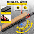 VEVOR Miter Gauge, επιτραπέζιο πριόνι 18&quot;, φράχτη ακριβείας με ζυγαριά σήμανσης λέιζερ, έλκηθρο επιτραπέζιου πριονιού αλουμινίου με άκρα με γωνία 60 μοιρών για μέγιστη στήριξη αποθέματος και επαναλαμβανόμενη κοπή Flip Stop