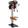 Πρέσα τρυπανιού πάγκου VEVOR 750W, 440-2580 RPM Συνεχώς μεταβλητή ταχύτητα τρυπανιού με ανακλινόμενο τραπέζι εργασίας 0-45°, αιώρηση 12 ιντσών, φως εργασίας LED, τοποθέτηση ακτίνων Χ
