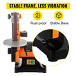 VEVOR Electric Belt Grinder Sander 5 Inch Electric Belt &amp; Disc Sander 300W Grinder Polisher 2950 RPM Μεταβλητής ταχύτητας Μεταλλικό Πάγκο Τριβείο Μηχανή λείανσης Workshop