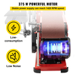VEVOR Belt Sander 4&quot; x 36&quot;, Disc Combo Sander 6&quot; Ηλεκτρικό ρυθμιζόμενο τριβείο πάγκου 375W Grinder Πάγκος λείανσης με 4 λαστιχένια μαξιλαράκια ποδιών