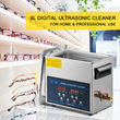 VEVOR 6L Ultrasonic Cleaner Μηχάνημα καθαρισμού υπερήχων διπλής συχνότητας με θερμαντήρα Καθαριστικό κοσμημάτων για ανταλλακτικά Κοσμήματα δαχτυλίδι γυαλιών οδοντοστοιχίας Record Circuit Board 28/40KHz