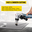 VEVOR Electric Metal Nibbler 625W Nibbler Metal Cutter 1000rpm High Speed ​​Rotor Metal Nibbler 220V w Αντικατασταθείσες λεπίδες Θήκη αποθήκευσης Λαμαρίνας για κοπή από ανοξείδωτο χάλυβα, αλουμίνιο, πλαστικό