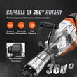 VEVOR Κατεδαφισμός Jack Hammer 3500W Ηλεκτρικό σφυρί 2 μύτες σμίλης