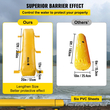 VEVOR Flood Barrier, 12 ft Μήκος x 12 in Height Sandbag εναλλακτική λύση, φράγμα νερού για πλημμύρες με εξαιρετικό αδιάβροχο αποτέλεσμα, επαναχρησιμοποιήσιμοι σωλήνες εκτροπής νερού από PVC, φράγματα πλημμύρας για σπίτι, πόρτα, γκαράζ