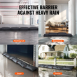 VEVOR Flood Barriers, Water Flood Dam 6 Pack, Water Barriers for Flooding, Water Activated Flood Barriers for Home, Doorway, Driveway (2FT x 1in)