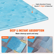 VEVOR Spill Absorbent Pads, Water Absorbing Mat Pad in Dispenser Box, 6 Gal Capacity, 15&quot; L x19&quot; W Πολυπροπυλένιο Absorbent Pad for Water, 30 τμχ ανά κουτί