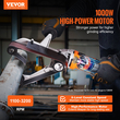 VEVOR Pipe Tube Polisher Sander 1300W 6 μεταβλητών ταχυτήτων με ιμάντες λείανσης 3 τμχ