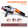 VEVOR Pipe Tube Polisher Sander 1300W 6 μεταβλητών ταχυτήτων με ιμάντες λείανσης 3 τμχ