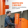 Σύστημα συλλογής σκόνης VEVOR: 1450W Dust Collector Media Reclaimer με χωρητικότητα 1,8 γαλονιού - Universal Fit για ντουλάπια Sandblaster και Media Blaster