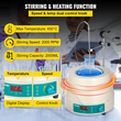 VEVOR 2000ML Magnetic Stirrer Heating Mantle 450W Electric Digital Heating Mantle Lab Equipment Στρογγυλό κάτω μέρος για θέρμανση και ανάδευση υγρών