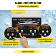 VEVOR 2L Ultrasonic Cleaner Cleaner Machine για κοσμήματα από ανοξείδωτο χάλυβα