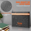 VEVOR Fireproof Document Bag, 13,4&quot;x10&quot; Fireproof Money Bag 2000℉, Fireproof and waterproof bag with a card pocket, φερμουάρ και αντανακλαστική ταινία, για χρήματα, έγγραφα, κοσμήματα και διαβατήριο