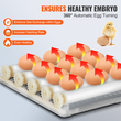 Εκκολαπτήρια αυγών VEVOR για επώαση αυγών Auto Egg Turning 12 Eggs