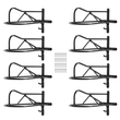 Βάση σέλας VEVOR για επιτοίχια βάση με Pad Bar 8 Packs Βάση βάσης σέλας αλόγων