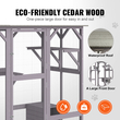 VEVOR Cat House Outdoor, 7 επιπέδων Large Catio, περίβλημα για γάτες με 5 πλατφόρμες, 2 κουτιά ανάπαυσης &amp; μεγάλη μπροστινή πόρτα, 71,2 x 34,6 x 66,5 ίντσες