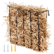 VEVOR Livestock Hay Feeder 24 γαλονιών επιτοίχια ράφι σανού κατσίκας για άλογα