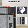 Χρηματοκιβώτιο VEVOR Gun Safe Rifle Θυρίδα ασφαλείας με κλειδαριά δακτυλικών αποτυπωμάτων για 5 τουφέκια και 4 πιστόλια