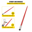 VEVOR Hay Spear 49&quot; Bale Spear 4500 lbs, Bale Spike Quick Attach Square Hay Bale Spears 1 3/4&quot; πλάτους, Κόκκινη επίστρωση Πιρούνια Bale, Bale Hay Spike με εξάγωνο παξιμάδι &amp; μανίκι για κουβάδες Tractors Loaders
