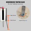 VEVOR Manual Honey Extractor, 4/8 Frames Honey Spinner Extractor, Ανοξείδωτο ατσάλι μελισσοκομική εξαγωγή, κυψελωτό τύμπανο με καπάκι, φυγοκεντρικός εξοπλισμός μελισσοκομίας με βάση ρυθμιζόμενου ύψους