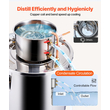 VEVOR Moonshine Still 8 Gal Water Alcohol Distiller Kit ζυθοποιίας από ανοξείδωτο χάλυβα