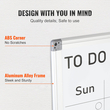 Λευκός πίνακας VEVOR Calendar, 36 x 24 ίντσες Magnetic Dry Erase Calendar Board, Monthly Planner Whiteboard για τοίχο, 1 Magnetic Erase &amp; 2 Dry Erase Marker &amp; Mobile Tray for Restaurant Office Home School