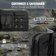 Τσάντα τυφεκίου VEVOR 36 ιντσών Tactical Double Long Gun Bag για 2 τουφέκια &amp; 2 πιστόλια
