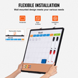 VEVOR 24&quot;x18&quot; Μηνιαίο ημερολόγιο Whiteboard &amp; Cork Board με πλαίσιο αλουμινίου