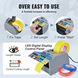 VEVOR Zcut-9 Automatic Tape Dispenser Adhesive Electric Tape Cutter Machine Packaging Tape Machine 6-60mm Tape Width