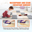 VEVOR Kids Foam Puzzle Floor Playmat 0,4 σε 16 τμχ Απαλά πλακάκια EVA που συμπλέκονται