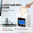 VEVOR Time Card Attendance Recorder 102 Time Cards Badge Machine